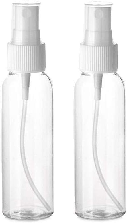 100ml Clear Glass Spray Bottles for Essential Oils, Small Spray Bottle with Plastic Sprayer - Set of 2/3/5 (2pcs)