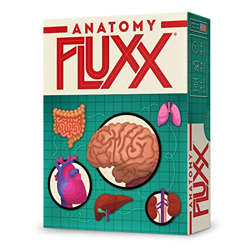 Looney Labs Anatomy Fluxx Card Game - Varied