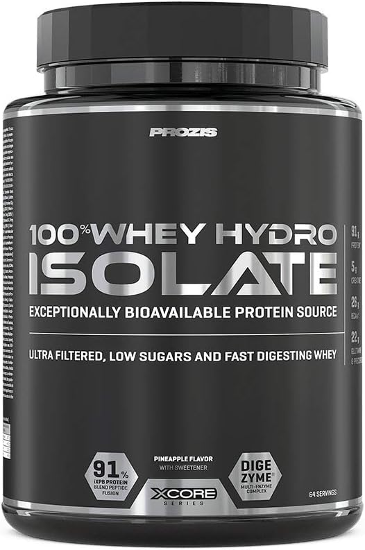 Xcore Nutrition 100% Hydro Isolate Pineapple Whey Protein Ss Powder (X 2 Kilograms)