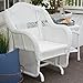 Coral Coast Casco Bay Resin Wicker Outdoor Glider Chair