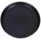SHUTKMVCW Round Pizza Pan,Non-Stick Coating Pizza Pan for oven,Pizza Tray for Cooking, Baking, and Grilling,Dishwasher Safe,High-Temperature Resistant (13inch)