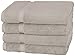 Amazon Basics Organic Cotton Bath Towel, Set of 4, Marble Grey, 30 in x 56 in