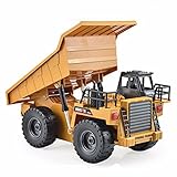 My Toots HuiNa Toys1540 Six Channel 1/12RC Metal Dump Truck Charging RC Car