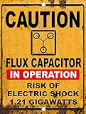 ZMKDLL Vintage Back to The Future Flux Capacitor
