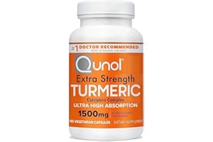 Generic Qunols Turmeric Curcumin Supplement, Turmeric 1500mg with Ultra High Absorption, Joint Support Supplement, Extra Strength Turmeric Capsules, 180 Count (Pack of 1)