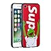 iPhone 8 Case, iPhone 7 Case, Shiny Flexible Soft TPU Anti-scratch Protective Smooth Back Case Cover for iPhone7 and iPhone 8 4.7inch Screen (8Red)