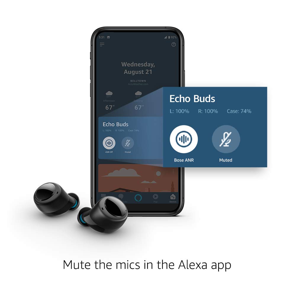 Voice Control Echo Buds Voice Control Echo Buds
