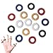 15 Pieces Massage Rings, Acupressure Finger Ring Set for Kids Teens Adults (5 Colors)