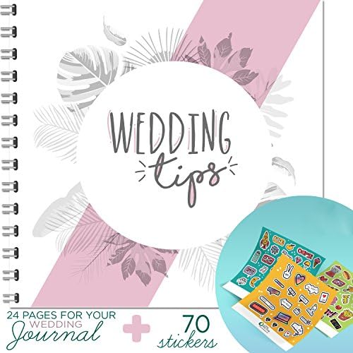 THE PERFECT GUIDE FOR THE BRIDE - Wedding Tips and Guidance, Wedding Planner And Organizer, Every Bride's Essential Guide, With 70 Beautiful Stickers Included! By Little big Drop
