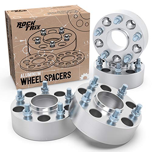 RockTrix 2 inch Hubcentric 5x5 to 5x5 Wheel Spacers (71.5mm Bore, 1