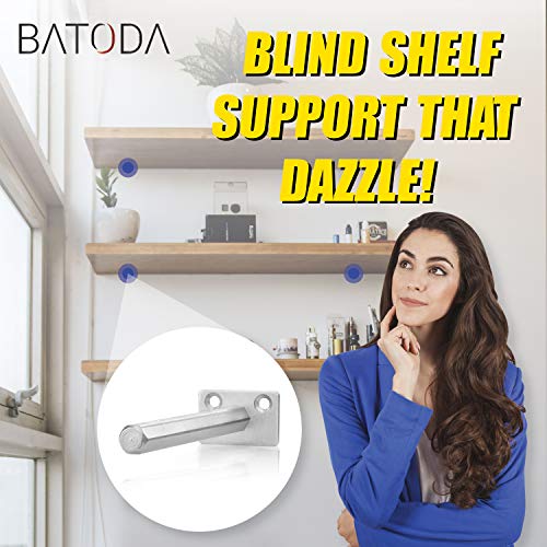 3 Floating+Shelf+Bracket+Galvanized+Steel