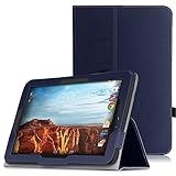 MoKo Verizon Ellipsis 10 2015 Case - Premium PU Leather Slim Folding Stand Cover for Verizon Ellipsis 10-Inch 4G LTE Tablet (NOT FIT 2017 Verizon Ellipsis 10 HD), INDIGO