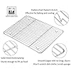Baking-Tray-with-Rack-Set-4-Sheets-4-Racks-HaWare-100-Stainless-Steel-Rimmed-Cookie-Sheet-PansToaster-Oven-Tray-with-Cooling-Rack-Non-Toxic-Healthy-Rust-Free-Dishwasher-Safe-8-Pieces Baking Tray with Rack Set (4 Sheets + 4 Racks), HaWare 100% Stainless Steel Rimmed Cookie Sheet Pans,Toaster Oven Tray…