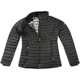 Columbia Women's White Out ll Omni Heat Jacket Puffer (XXL, Black)