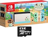 Nintendo Switch with Green and Blue Joy-Con