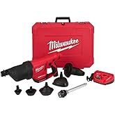 Milwaukee Electric - M12 AIRSNAKE Drain Cleaning AIR Gun KIT