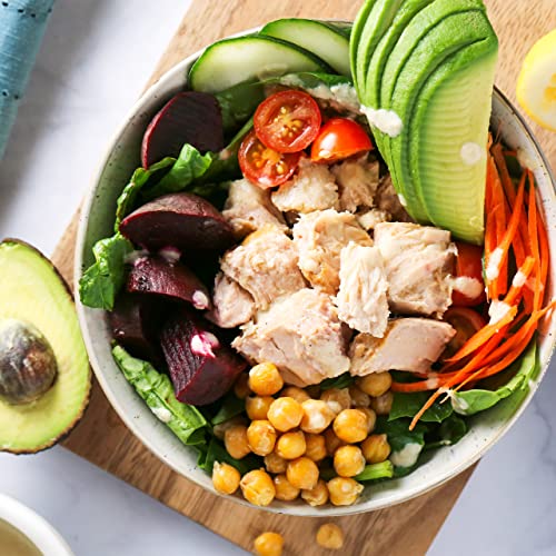WILD PLANET WILD ALBACORE TUNA,NO SALT ADDED, CANNED TUNA, SUSTAINABLY WILD-CAUGHT, POLE & LINE, NON-GMO, KOSHER 5 OZ