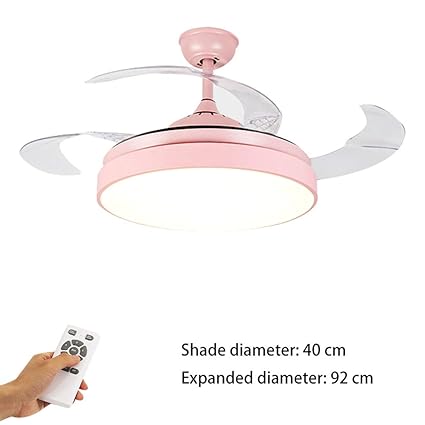 Xinjin 36 Inches Ceiling Fan Light With Reverse Function Dimmable