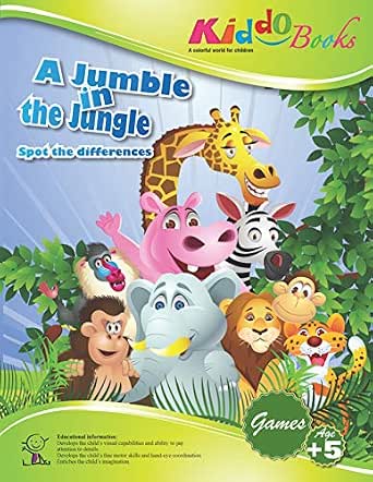 American Educational Products A-1007 A Jumble In The Jungle Booklet For Kiddo (7290014543010)