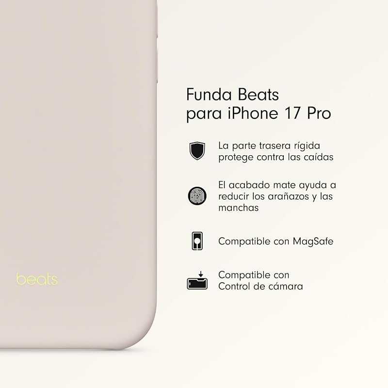 Capa com MagSafe, Controlo da Câmara, Acabamento Mate e Interior em Microfibra para iPhone 17 Pro – Cinzento Calcário