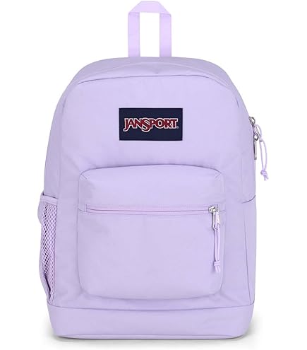 JanSport SuperBreak One Backpacks - Durable, Lightweight Bookbag with 1 Main Compartment, Front Utility Pocket with Built-in Organizer - Premium Backpack, Pastel Lilac