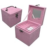 Jewelry Necklace Bracelet Gift Box Storage Cosmetic Box Organizer Jewelry Display Makeup Boxes