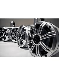 Blanco Kicker Dual Wake Tower sistema con 4 Kicker 6.5" Marino Altavoces), 12KMTEDW+BKM614S