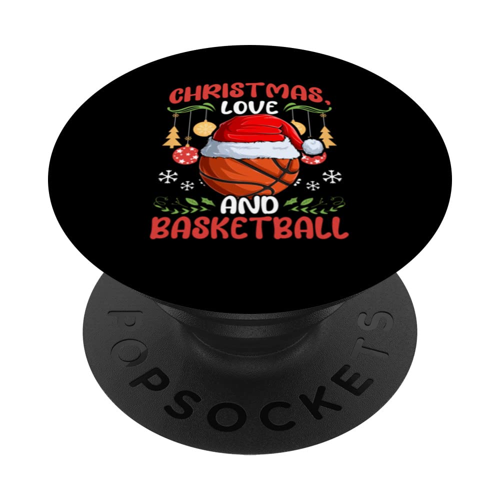 Player Team Club Outfit Christmas, Love And Basketball PopSockets Swappable PopGrip