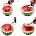 USA Kitchen Pro Watermelon Slicer Made with Premium Quality Stainless Steel and Comes with Free Melon Baller Scoop Corer Server Knife