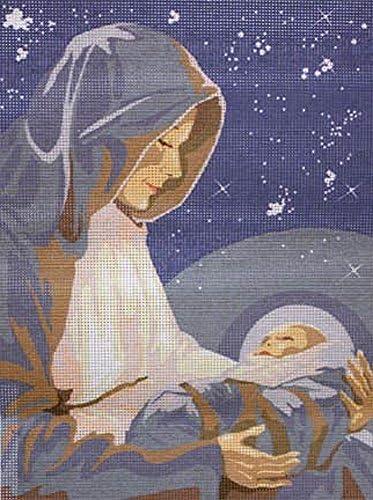 LA MADONE, THE REASON FOR THE SEASON NEEDLEPOINT CANVAS FROM SEG #926.202