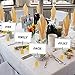 10pcs Table Number Holder Name Place Card Holder Memo Clip Holder Stand Note Holder Pictures Card Paper Menu Clip (Gold)