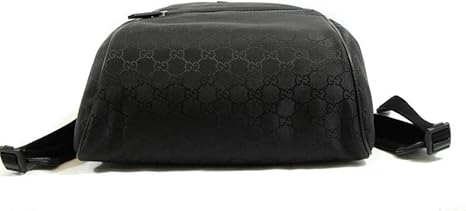 gucci slim backpack gg black