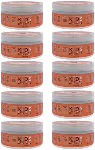 Shea Moisture Kids Curl Butter Cream Coconut &amp; Hibiscus 6 oz (10 pack)