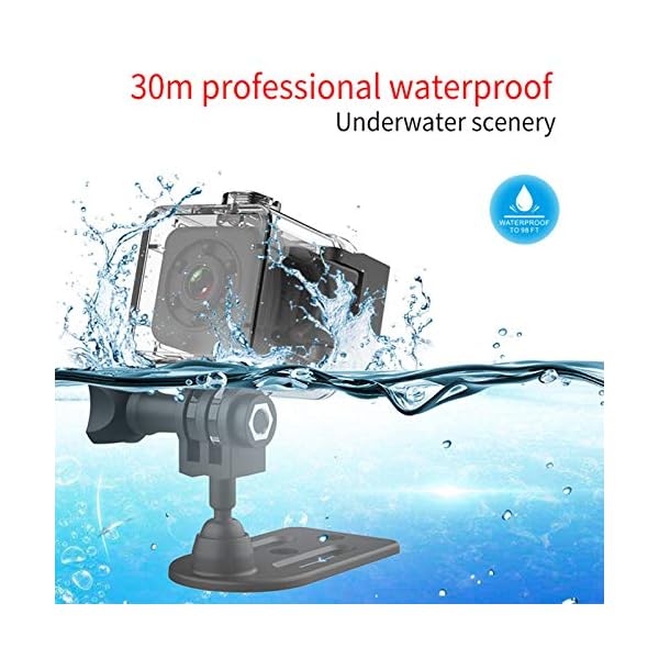 N A WiFi Action Kamera, 4K 20fps Ultra HD mit 30m wasserdichter Unterwasser-Kamera Steuerobjektiv Brennweite 3,2 mm mit… – Bild 6