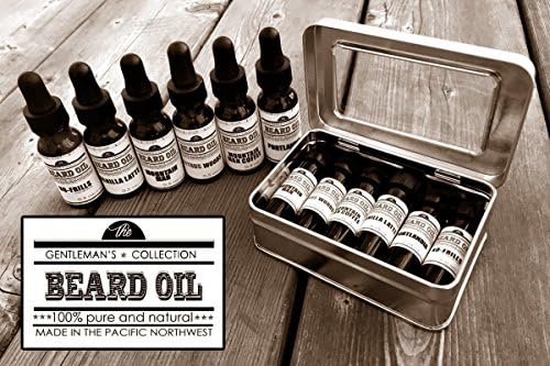 Beard Oil Kit, Beard Conditioner Kit, Gentleman's Collection, Beard Oil Sampler, Beard Oil, Beard Grooming Kit, Mustache