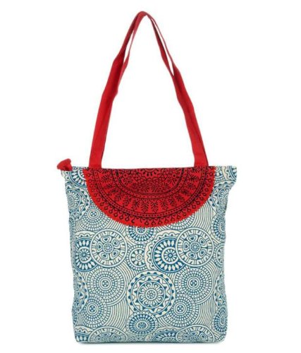 pick pocket Womens Tote Bag (Blue) (toblurcircle9)