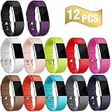 Replacement bands for Fitbit Charge 2, Fitbit Charge2 Wristbands,Large 12 colors