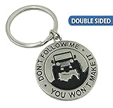 Don't Follow Me You Won't Make It (Double Sided!) Jeep Enthusiast Keychain Keyring Great Gift Idea For Any Jeep Owner!