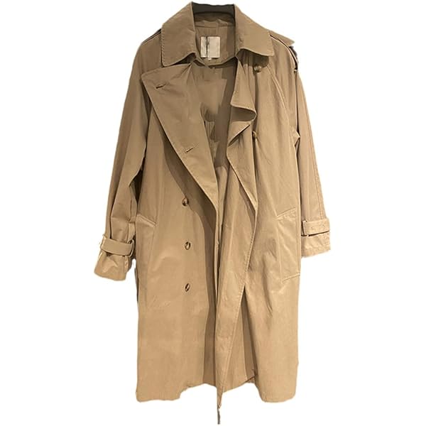 Amazon.com: Women's Classic Double Button Trench Coat