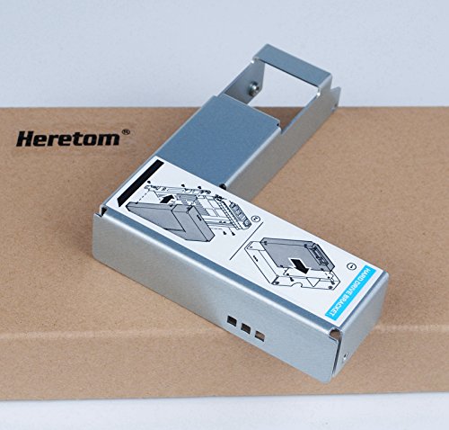 Heretom 3.5" to 2.5" HDD Bracket Caddy Adapter 09W8C4 0Y004G 0G302D 0X968D For Dell X7K8W/Y796F/KG1CH/F238F/F9541 Tray