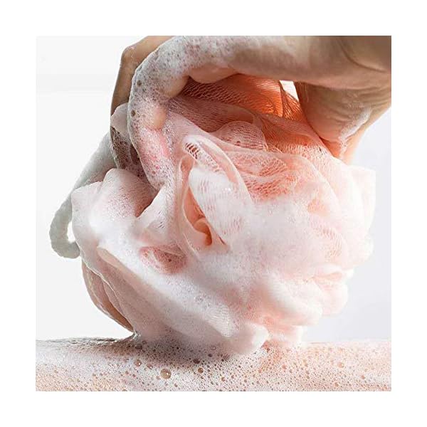 XINGSUI-4Pcs-Mesh-Loofah-Male-and-Female-Body-Exfoliating-Shower-Ball-Shower-Sponge-Soft-Bathing-Cleansing-and-Soothing-the-Skin-Bathing-Loofah-4-Colors XINGSUI 4Pcs Mesh Loofah, Male and Female Body Exfoliating Shower Ball Shower Sponge, Soft Bathing, Cleansing and…