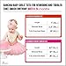 Dancina Baby Tutu Tulle Skirt for Toddler Girls 6-24 Months Red