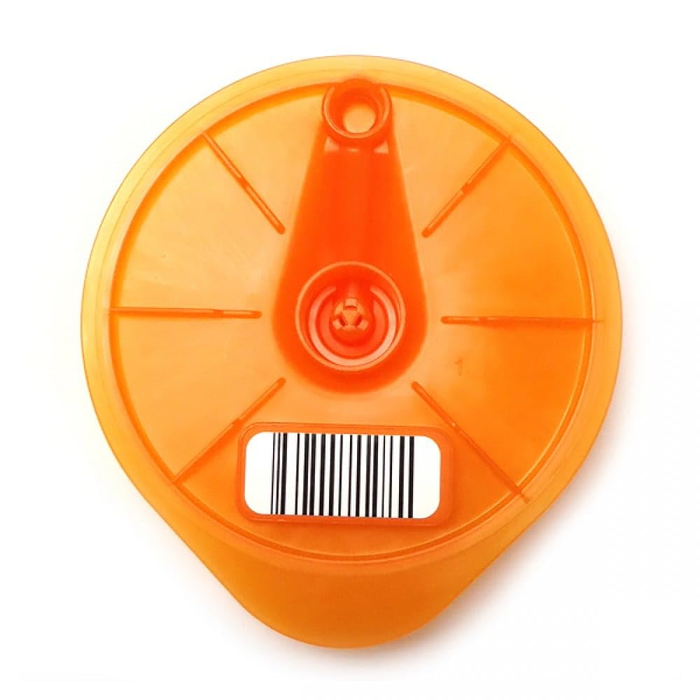 Aqualogis Orange Service T-Disc Compatible with Tassimo Caddy, Charmy, My Way, Joy, Happy, Bosch, Brown