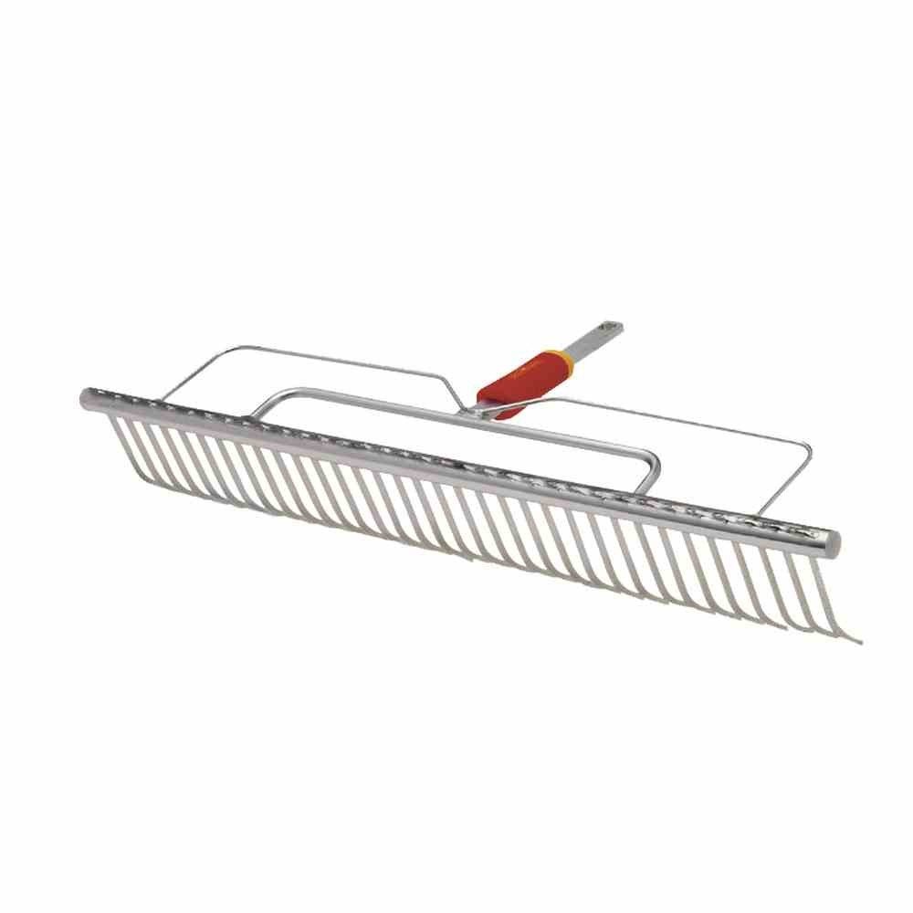 Wolf-Garten UHM Multi-Change Longspan Rake Lawn Care Tool Head, Red
