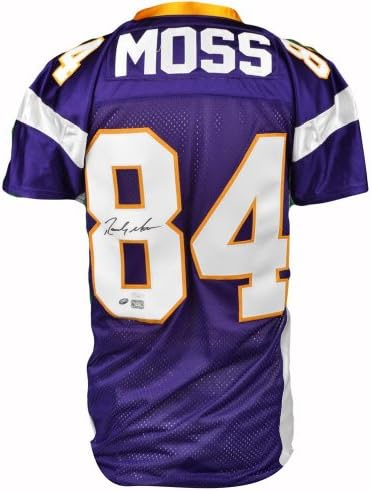 randy moss autographed jersey
