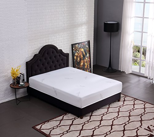 Oliver Smith - Natural Organic - Cooling Gel Ventilated Medium Firm Memory Sleep 12-Inch Memory Foam Luxury Mattress GreenFoam Certified - Queen - Thumbnail 2