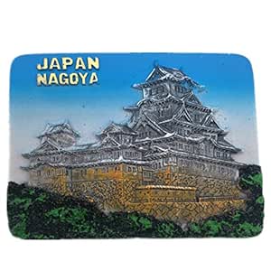 Weekinglo Souvenir Imán de Nevera Nagoya Japón Asia 3D Resina ...