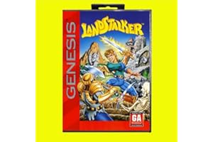 Landstalker Game Cartridge 16 Bit MD Game Card With Retail Box For Sega Mega Drive