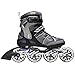 Rollerblade Macroblade 84W Alu 2016 Fitness/Workout Skate, Black/Purple, US Size 7