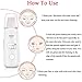 [Upgrade] Soonis Skin Scrubber Facial Cleaner with LED Display Facial Scraper Peeling Pore Cleaner Skin Exfoliating Blackhead Removal Acne Extractor